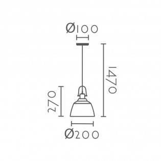 Ceiling lamp Samos III