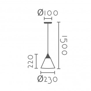 Pendant lamp Igea