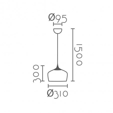 Pendant lamp Rena