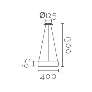 Deckenleuchte Led Rot (24W)