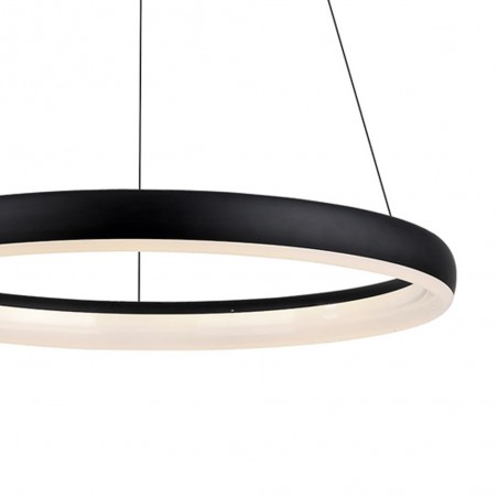 Rote Led-Pendelleuchte (48W)