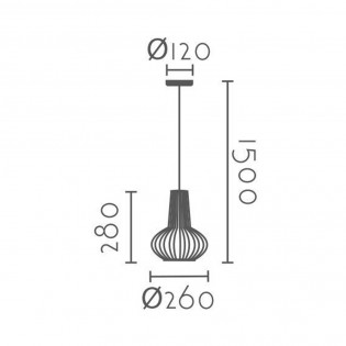 Ceiling lamp Miriam