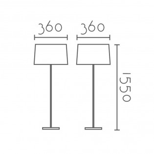 Floor lamp Sando