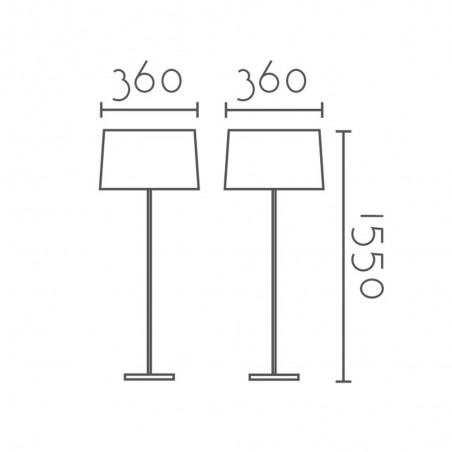 Floor lamp Sando