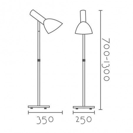 Floor lamp Zorzal