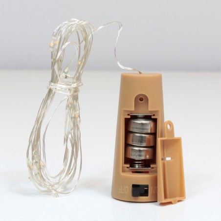 Dekorative Kappe mit grünem LED-Streifen (1W)