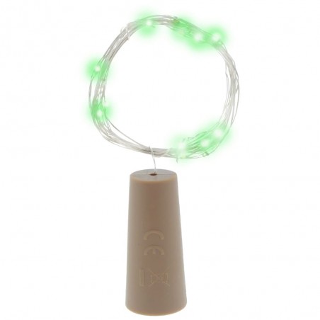 Dekorative Kappe mit grünem LED-Streifen (1W)