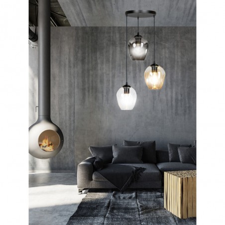 Pendant Track Lamp Domos Mix (3 lights)
