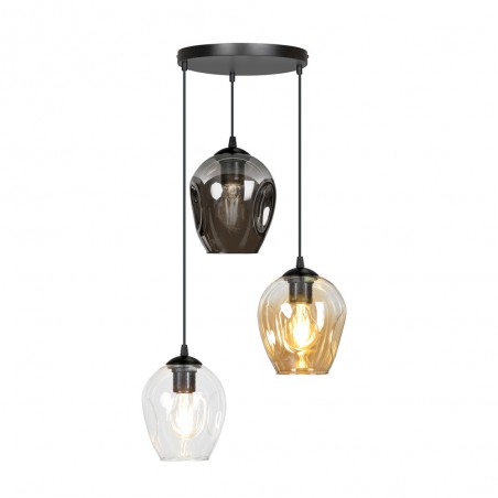 Pendant Track Lamp Domos Mix (3 lights)