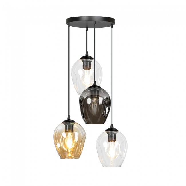 Pendant Track Lamp Domos Mix (4 lights)
