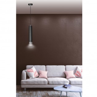 Pendant Lamp Mura Black/Chrome