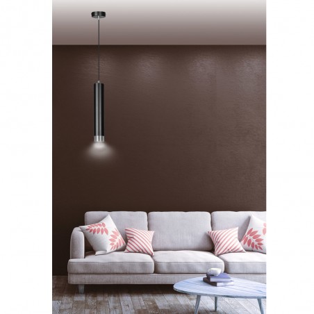 Pendant Lamp Mura Black/Chrome