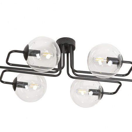 Ceiling flush lamp Vesta Clear (6 lights)