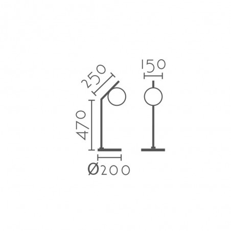 Table lamp Mura