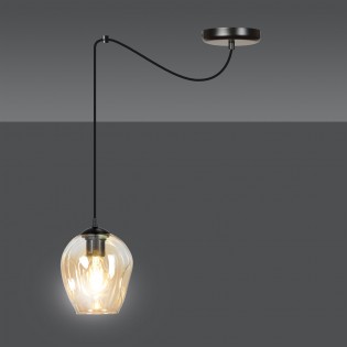 Ceiling lamp Maranto Amber