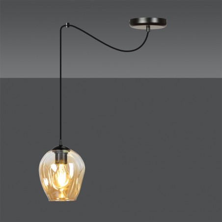 Ceiling lamp Maranto Amber