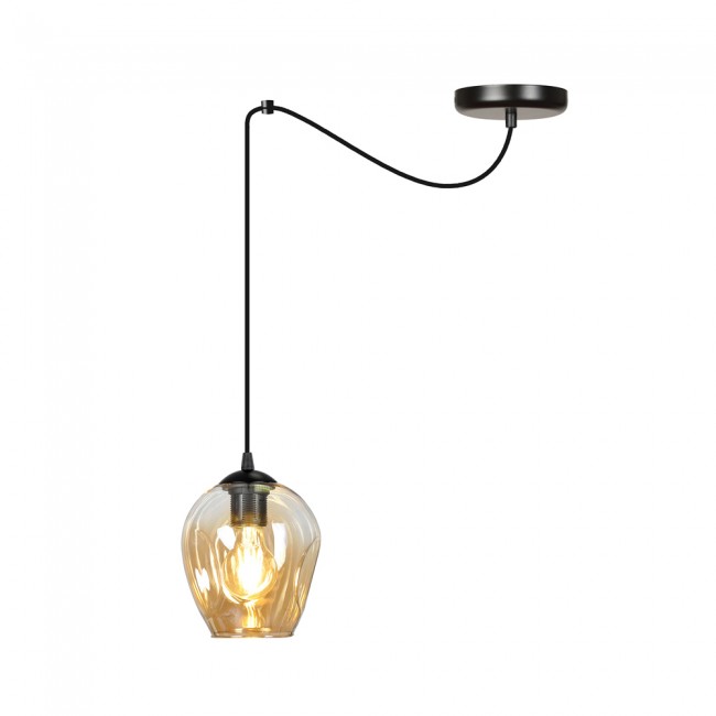 Ceiling lamp Maranto Amber