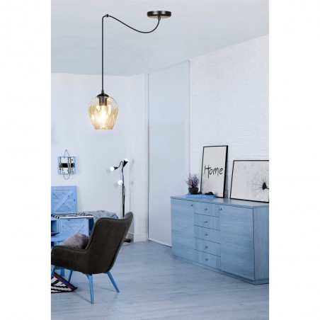 Ceiling lamp Maranto Amber