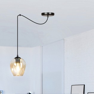 Ceiling lamp Maranto Amber