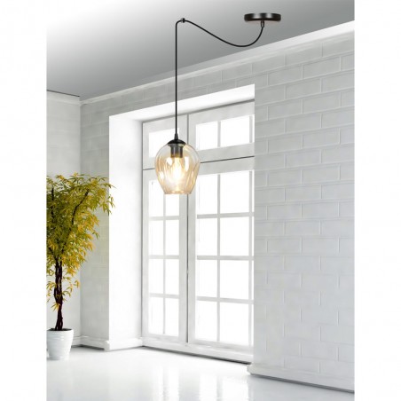 Ceiling lamp Maranto Amber