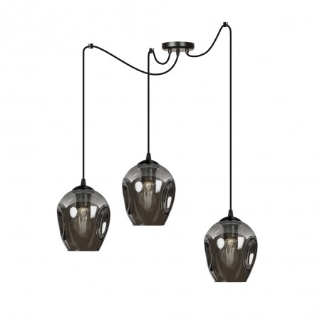 Pendant lamp Maranto Graphite (3 lights)