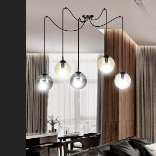 Pendant Lamp Fedora Mix (5 lights)