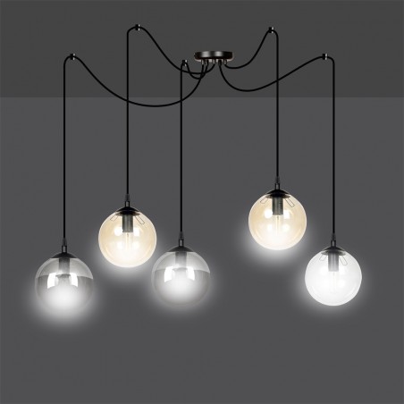 Pendant Lamp Fedora Mix (5 lights)