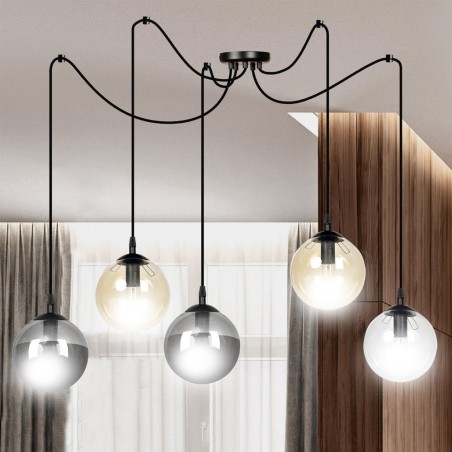 Pendant Lamp Fedora Mix (5 lights)