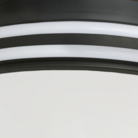 Garin Dimmbarer LED-Lüfter Schwarz (35W)