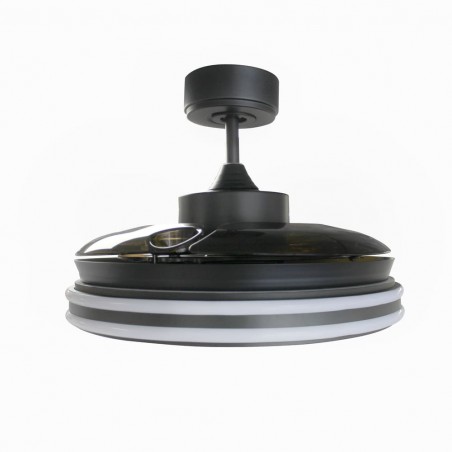 Garin Dimmbarer LED-Lüfter Schwarz (35W)