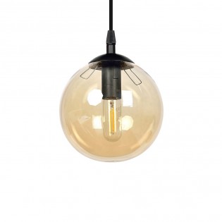 Pendant Lamp Fedora Amber (3 lights)