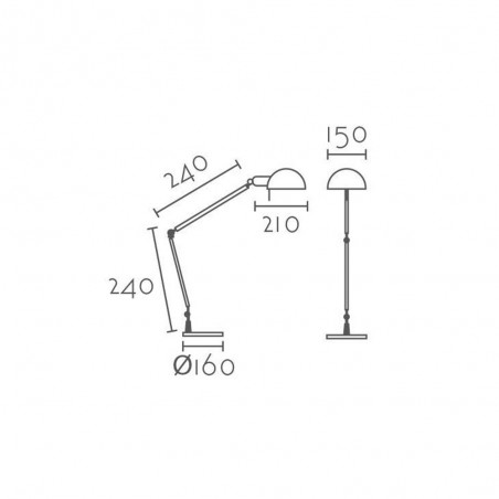 Table lamp Golondrina