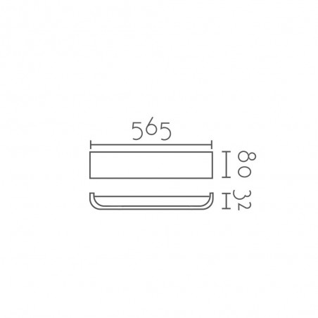 Wall lamp Led Tales (24W)