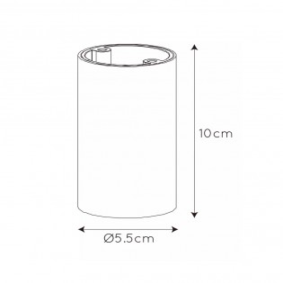 LED-Deckenstrahler Delto Round (5W)