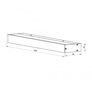 Alexa LED-Wandleuchte für Bäder (8W)