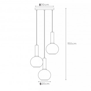 Pendant Lamp Marius (3 lights)