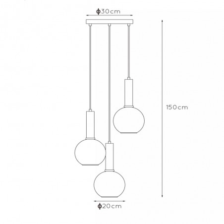 Pendant Lamp Marius (3 lights)
