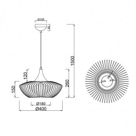 Ceiling Lamp Colino