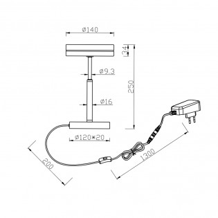 LED Table Lamp Franklin (6W)