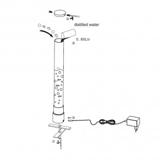 Motion RGB LED Tischleuchte (2,4W)