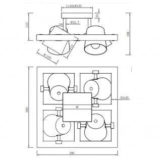Flush Light Bell