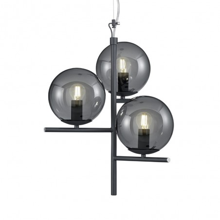 Ceiling Lamp Pure Smoked (3 lights)