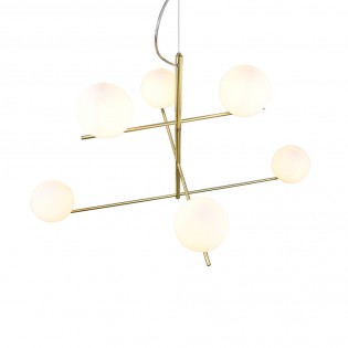 Ceiling Lamp Pure Opal (6 lights)