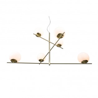 Ceiling Lamp Pure Opal (6 lights)