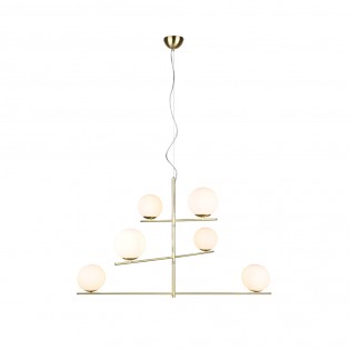 Ceiling Lamp Pure Opal (6 lights)