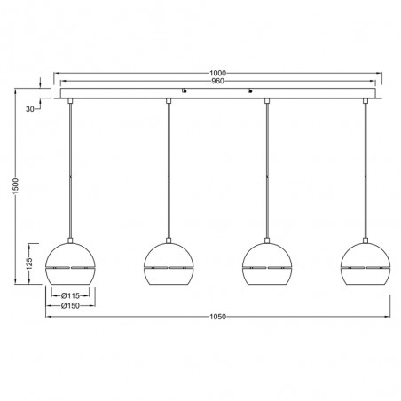 Ceiling lamp Fletcher