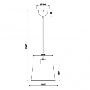 Pendant lamp Harris