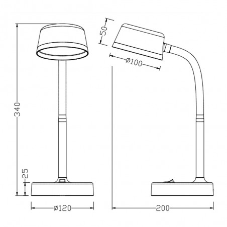 Led-Tischlampe Kiko (4,5W)