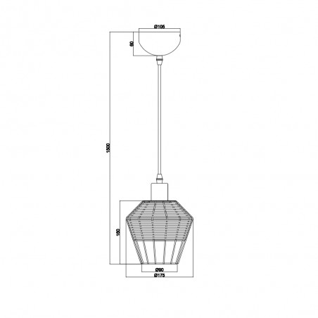 Pendant Lamp Borka