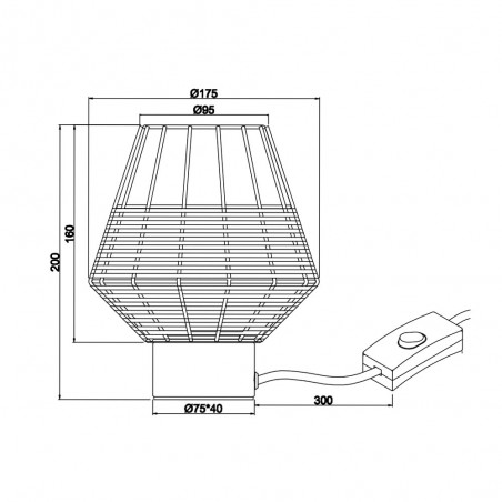 Table Lamp Borka